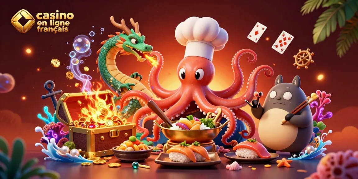 Explorez le meilleur de l'aventure dans un casino en ligne français avec une scène dynamique et pleine d'actions.