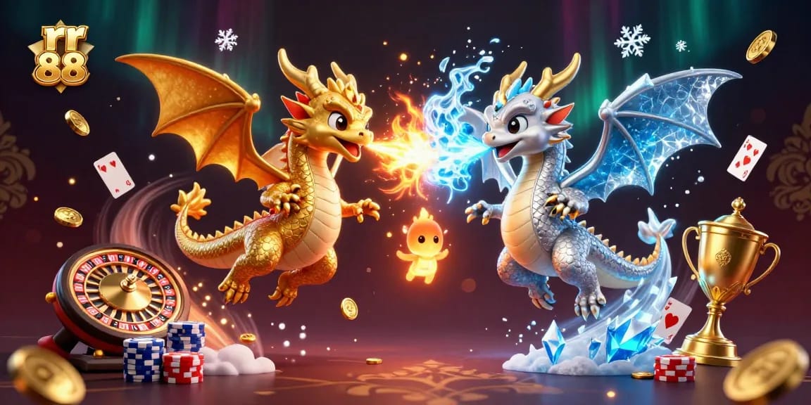Experience thrilling games at rr 88 with dynamic dragons and vibrant casino elements.