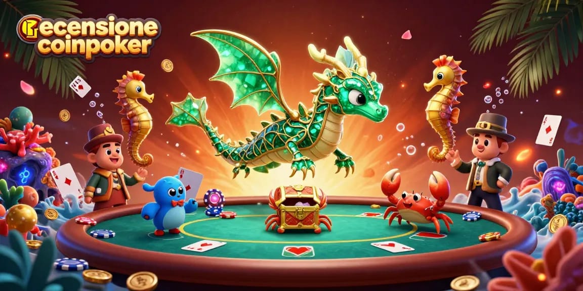 Scopri la recensione coinpoker e il gioco del poker con bonus e strategie esclusive.