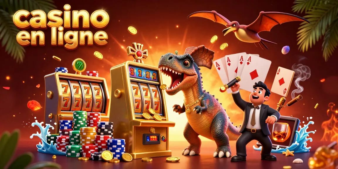 Gagnez de l'argent rapidement au casino en ligne avec des jeux de machines à sous et des paris animés.