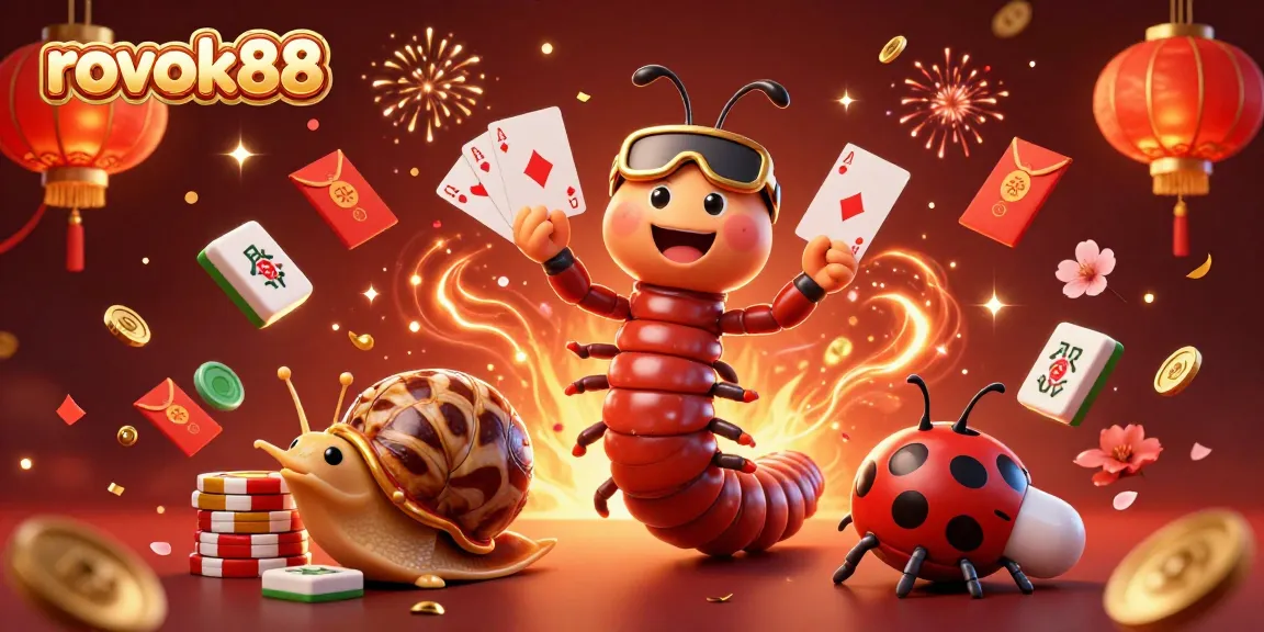 Experience thrilling wins with rokok88, featuring a cartoon dealer and dynamic casino elements.