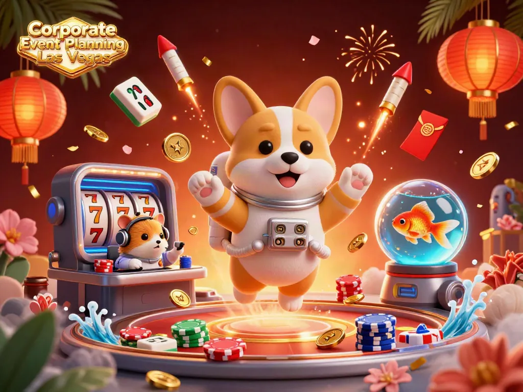 Elevate your Corporate Event Planning Las Vegas experience with engaging casino-themed imagery.