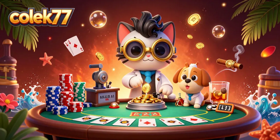 Experience exciting gameplay at colek77 with vibrant poker action and vivid 3D scenes.