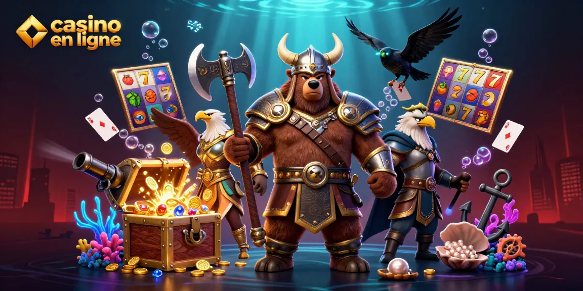 Jouer à des jeux de casino en ligne avec des personnages dynamiques et des éléments riches