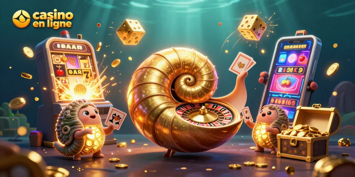 Jouez à des jeux de casino en ligne captivants avec cette illustration dynamique évoquant l'excitation des jackpots.