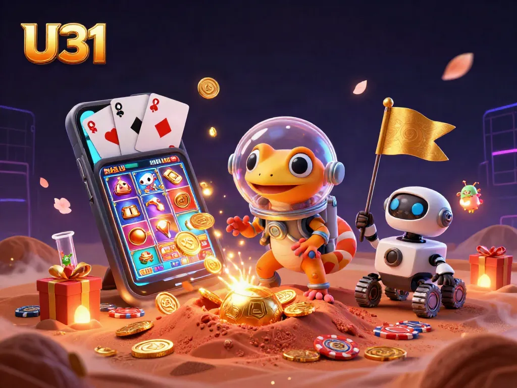 Engage with U31 for thrilling casino adventures filled with colorful slot games and exciting wins.