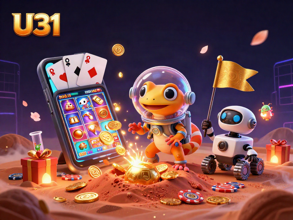 Engage with U31 for thrilling casino adventures filled with colorful slot games and exciting wins.