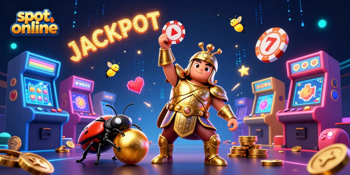 Menangkan jackpot dalam slot online dengan ilustrasi cerah dan detail menawan.