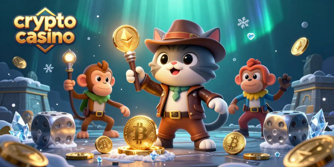 Scopri emozionanti opportunità nei crypto casino, con monete Bitcoin e Ethereum in un ambiente vibrante.