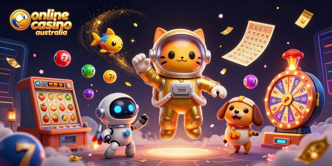 Enjoy vibrant action in online casino Australia featuring unique characters and colorful gaming elements.