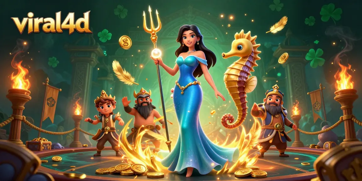 Engage with viral4d by spinning vibrant slot reels while enjoying an underwater adventure theme.