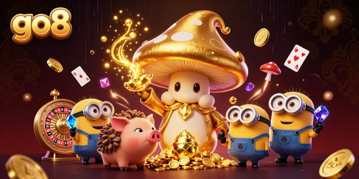 Experience the thrilling magic of go8 with enchanted characters and dynamic casino elements.