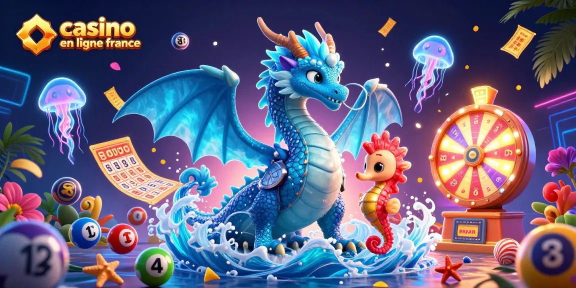Comprendre l'univers du casino en ligne France avec des dragons et des éléments de loterie.