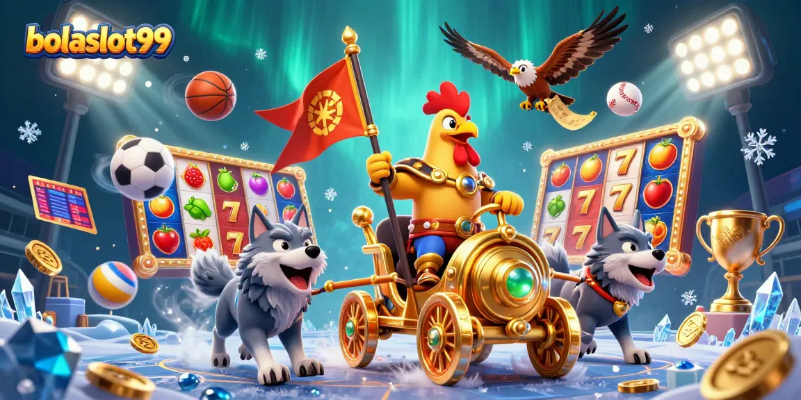 Experience exciting gameplay with bolaslot99's ultra-detailed 3D casino illustration showcasing epic slot moments.