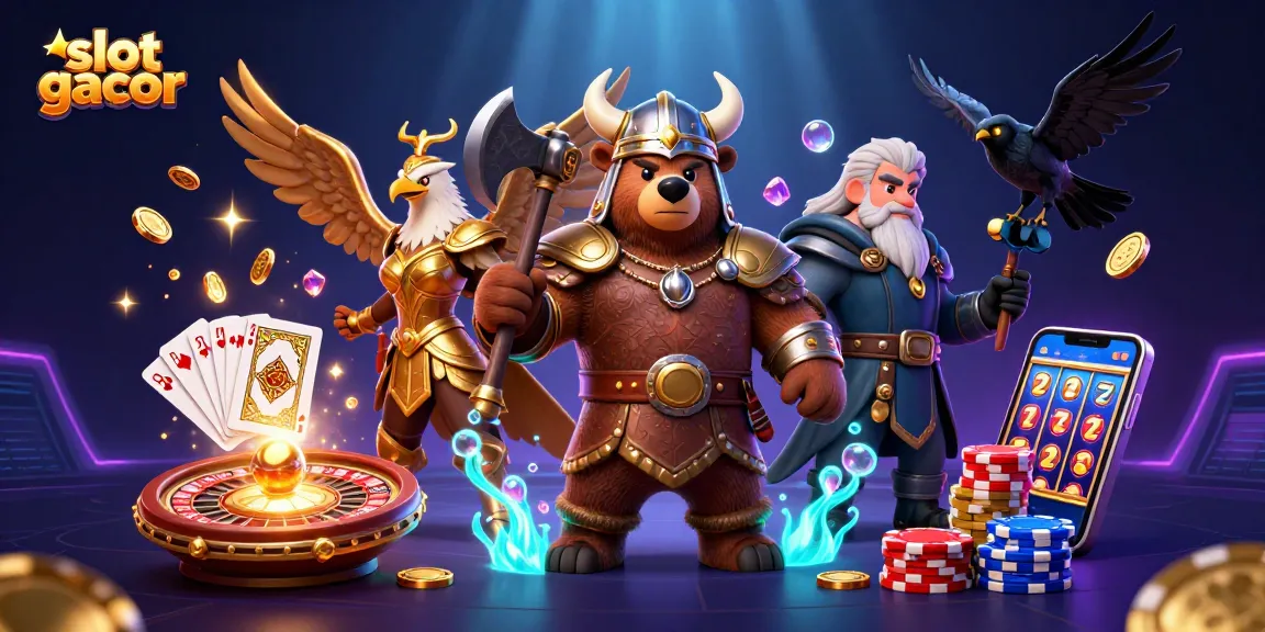 Temukan keseruan slot gacor dengan viking beruang dan elang Valkyrie di dunia kasino.