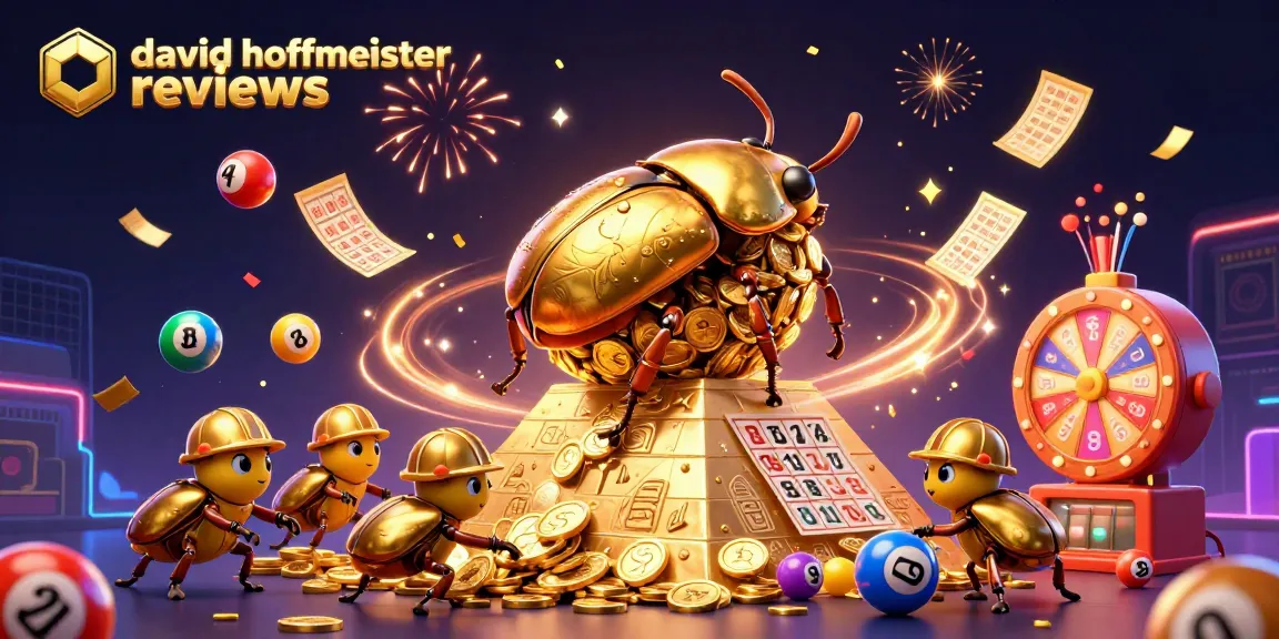 Engage with david hoffmeister reviews through a colorful casino scene filled with lottery excitement.