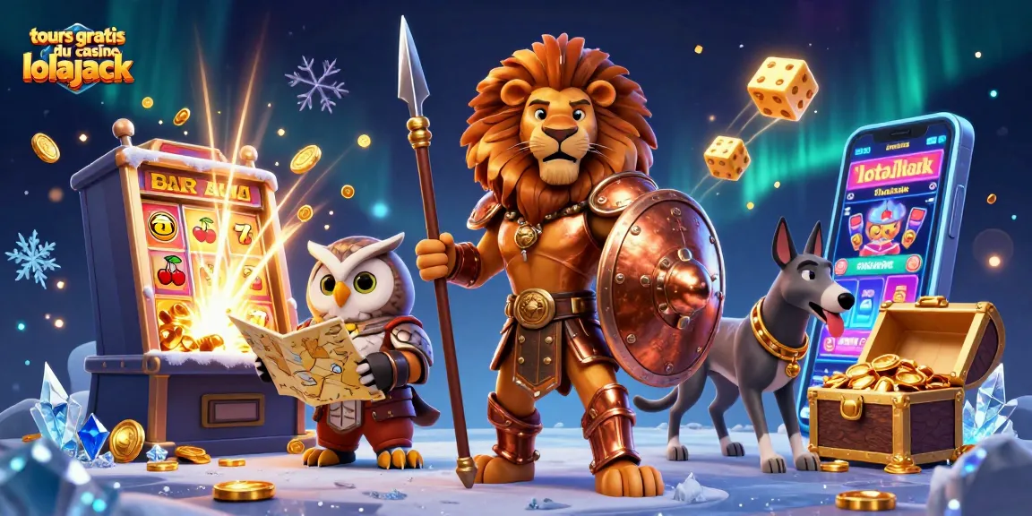 Enjoy spinning the reels and winning with tours gratuits du casino lolajack in a vibrant 3D scene.