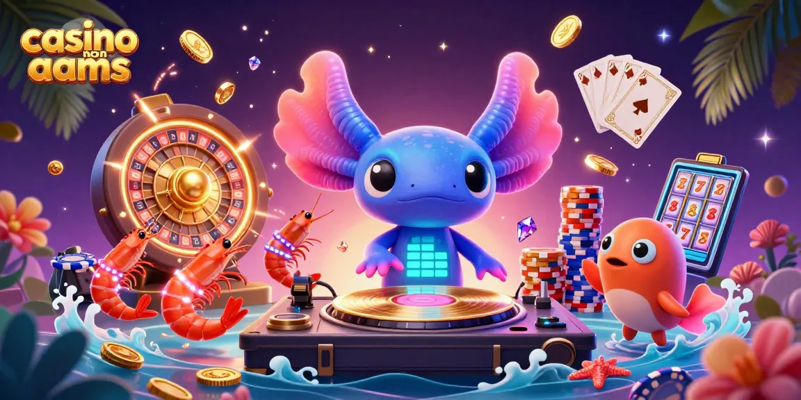 Giocatori che si divertono in un casino non AAMS, circondati da monete d'oro e gemme scintillanti.