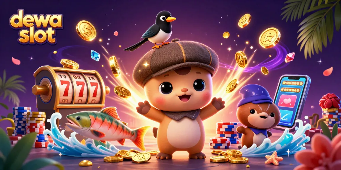 Menangkan jackpot menarik di dewa slot dengan grafis slot yang menakjubkan dan karakter lucu.