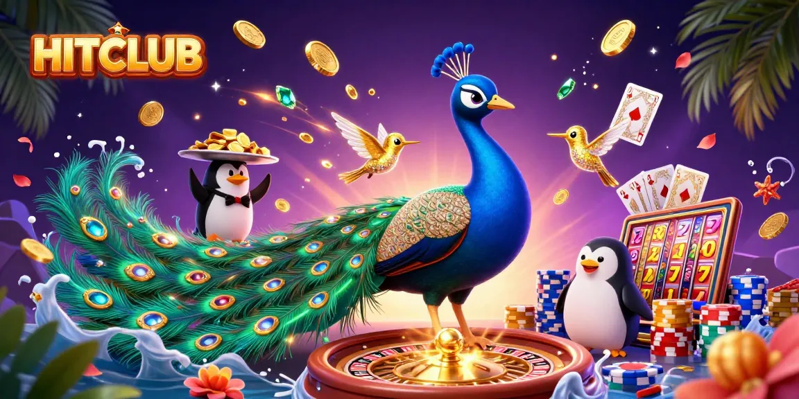 Win big at HITCLUB with dazzling games and luxurious rewards in this vibrant casino scene.