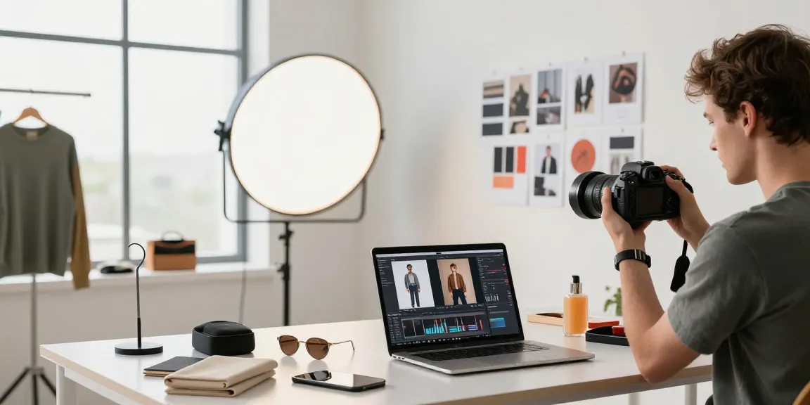 Fotografo e-commerce Milano in studio professionale per fotografie di prodotti e-commerce.