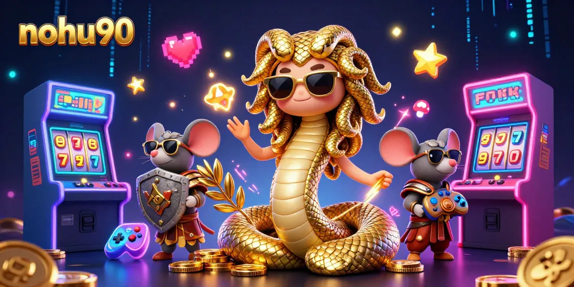 Nohu90 players spin slot reels with vibrant games and exciting jackpots.
