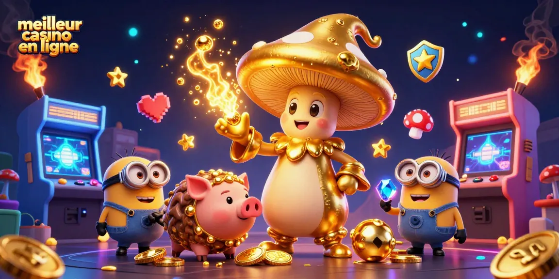 Le meilleur casino en ligne se transforme en or avec un magicien champignon et des trésors