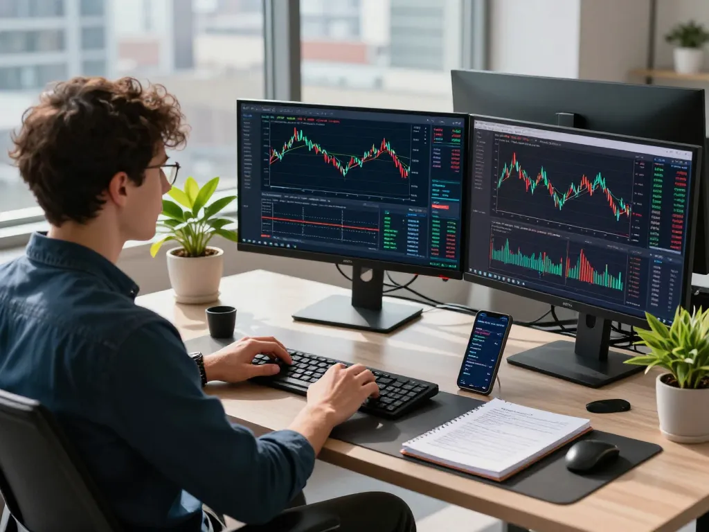 Exploring automated crypto income through innovative trading strategies in a modern trading environment.