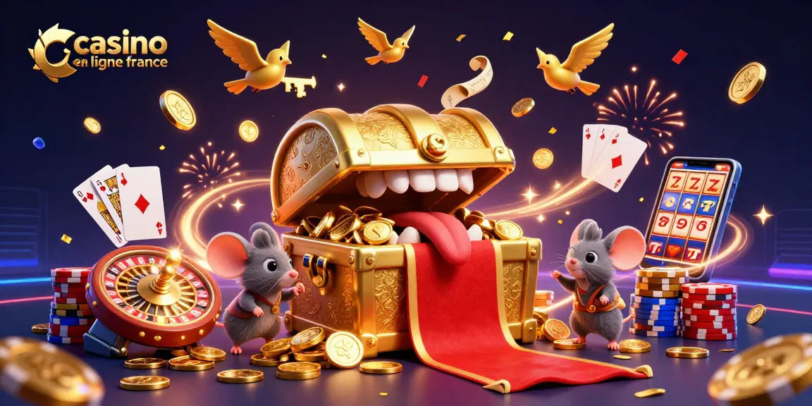 Accumulez des gains avec le casino en ligne France grâce à cette illustration dynamique.