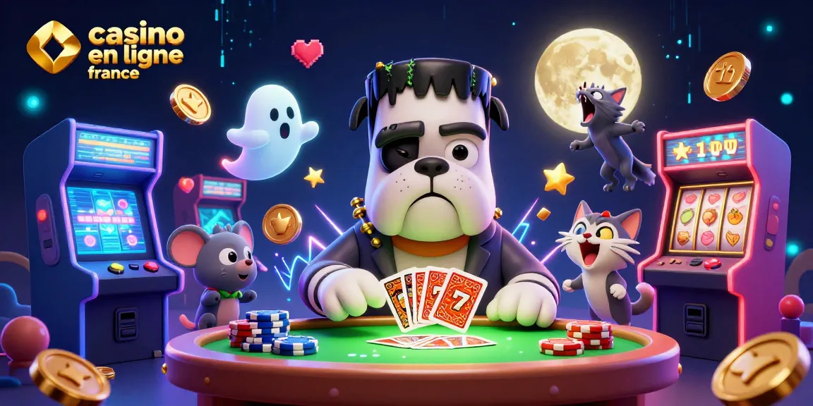 Le casino en ligne France propose des jeux excitants avec un dealer bulldog, un chat loup et une souris fantôme.