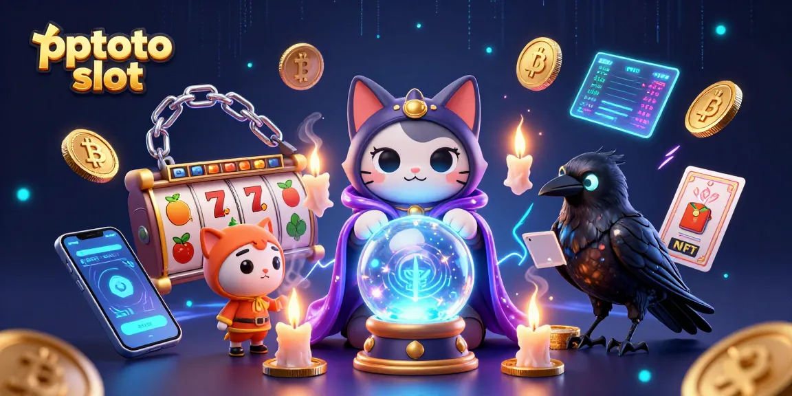 Mainkan permainan pptoto slot dengan keberuntungan dari kucing mistik dan gagak kartu.