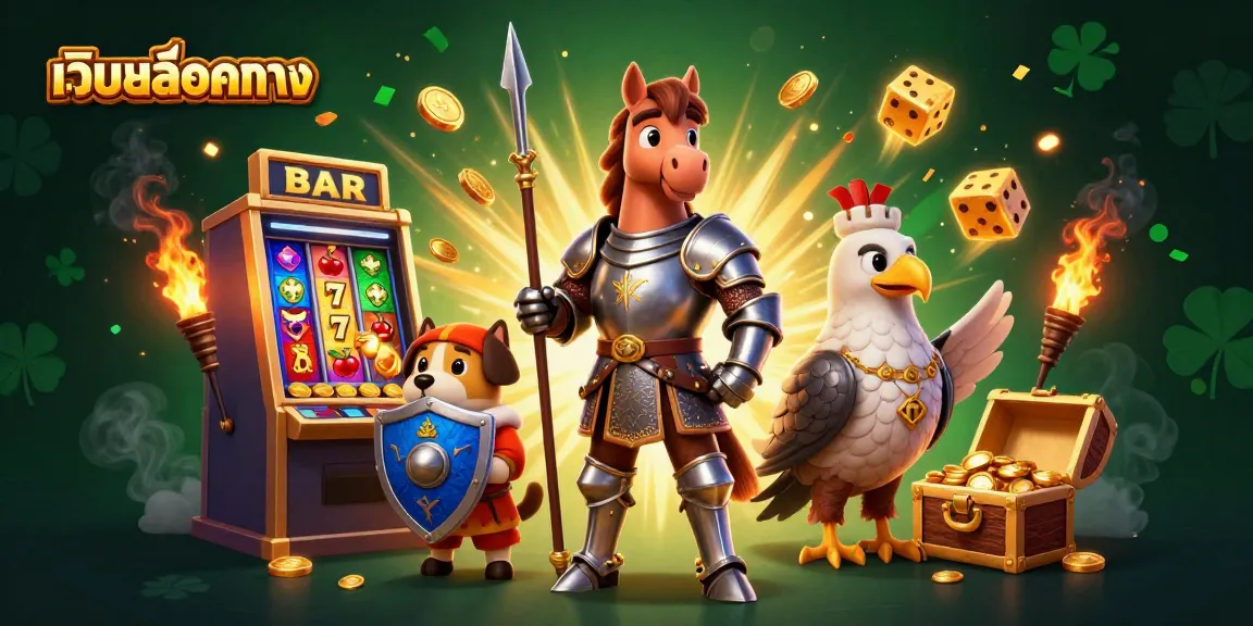 เกมสล็อต เว็บสล็อตตรง สนุกสนานไปกับเครื่องสล็อต 3D พร้อมภาพที่มีสีสันมากมาย