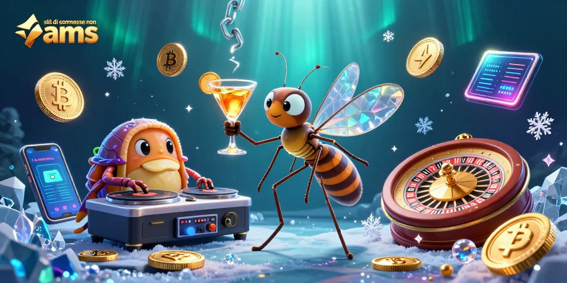 Scommetti su siti di scommesse non AAMS con uno scorpione cautamente rivitalizzato mentre mescola i cocktail d'oro in un ambiente vivace.