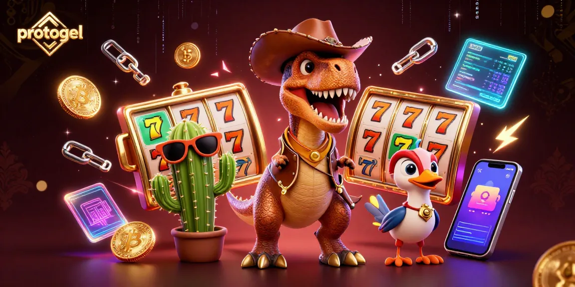 Win big with protogel at this exciting jackpot scene featuring animated characters and vibrant casino elements.