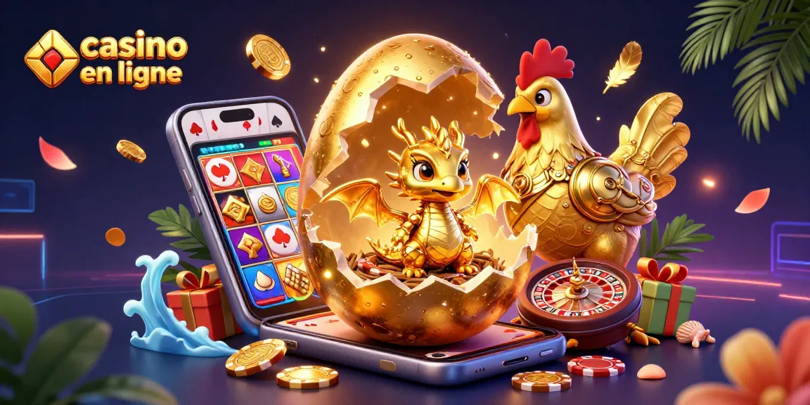 Jouez sur casino en ligne avec notre dragon doré et des jeux de casino palpitants.