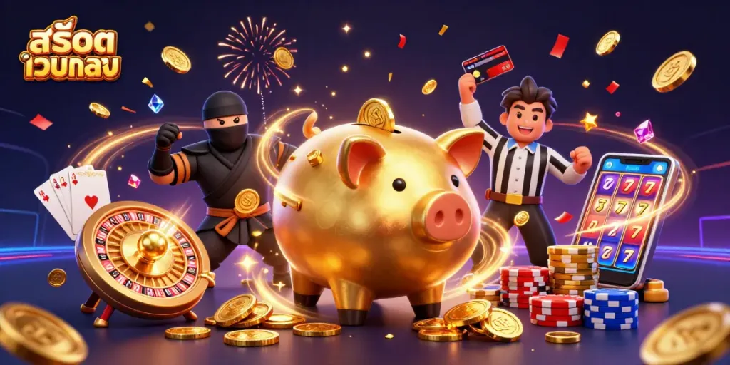 เกมสล็อตออนไลน์ สล็อตเว็บตรง ที่เต็มไปด้วยความสนุกและโชคลาภ