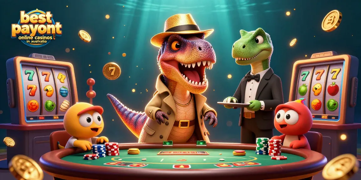 Experience the best payout online casinos in Australia with thrilling blackjack action and animated characters.