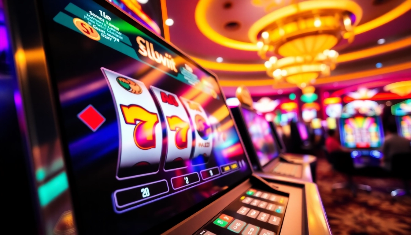 Menangkan dengan slot777 di mesin slot yang penuh warna dan mengasyikkan di kasino.