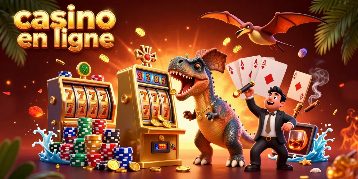 Gagnez de l'argent rapidement au casino en ligne avec des jeux de machines à sous et des paris animés.