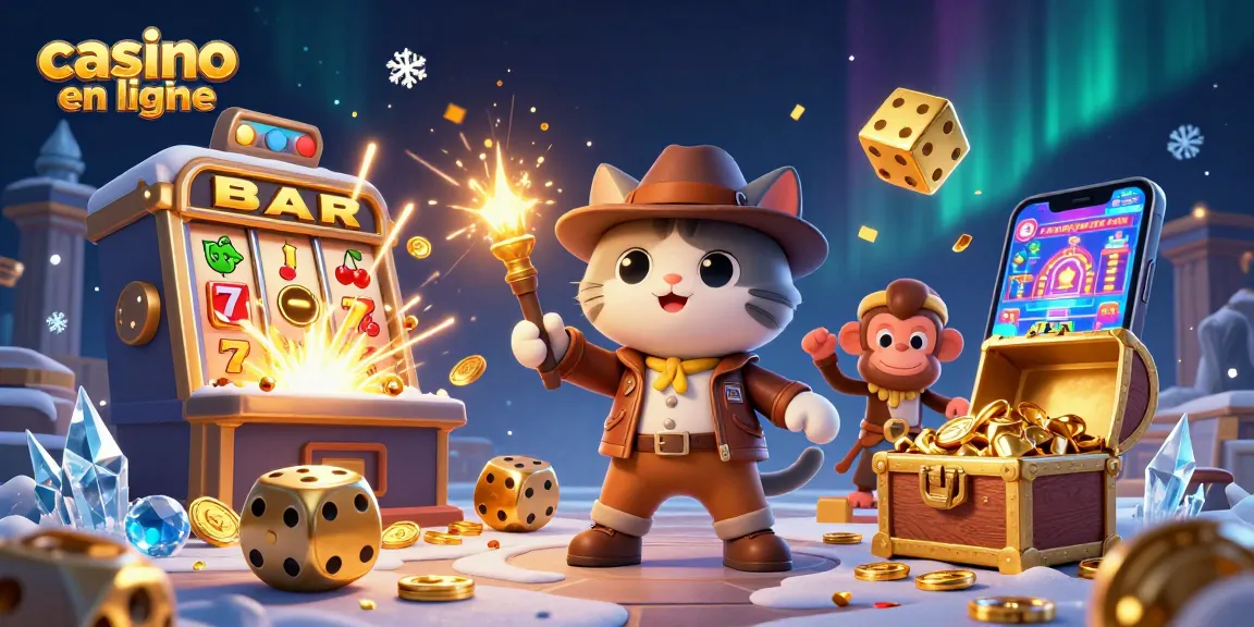 Plongez dans les jeux de casino en ligne avec des machines à sous éclatantes et des trésors