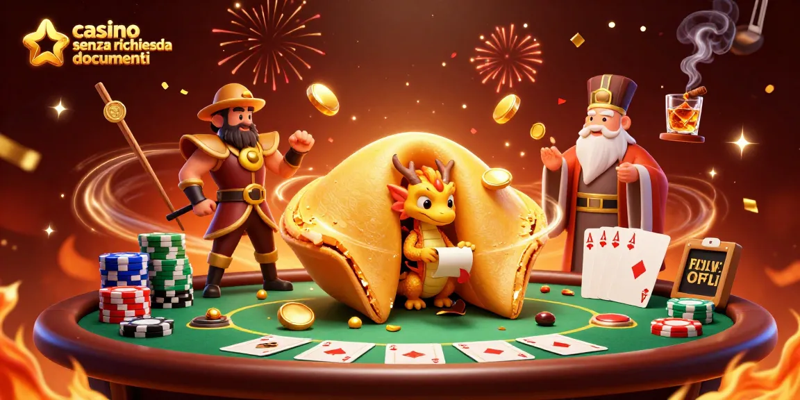 Giocando in un casino senza richiesta documenti, esplora fortune e divertimento in un ambiente festoso.