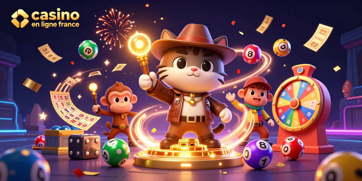 Visualisez le plaisir de jouer au casino en ligne France avec des personnages animés riches en détails.