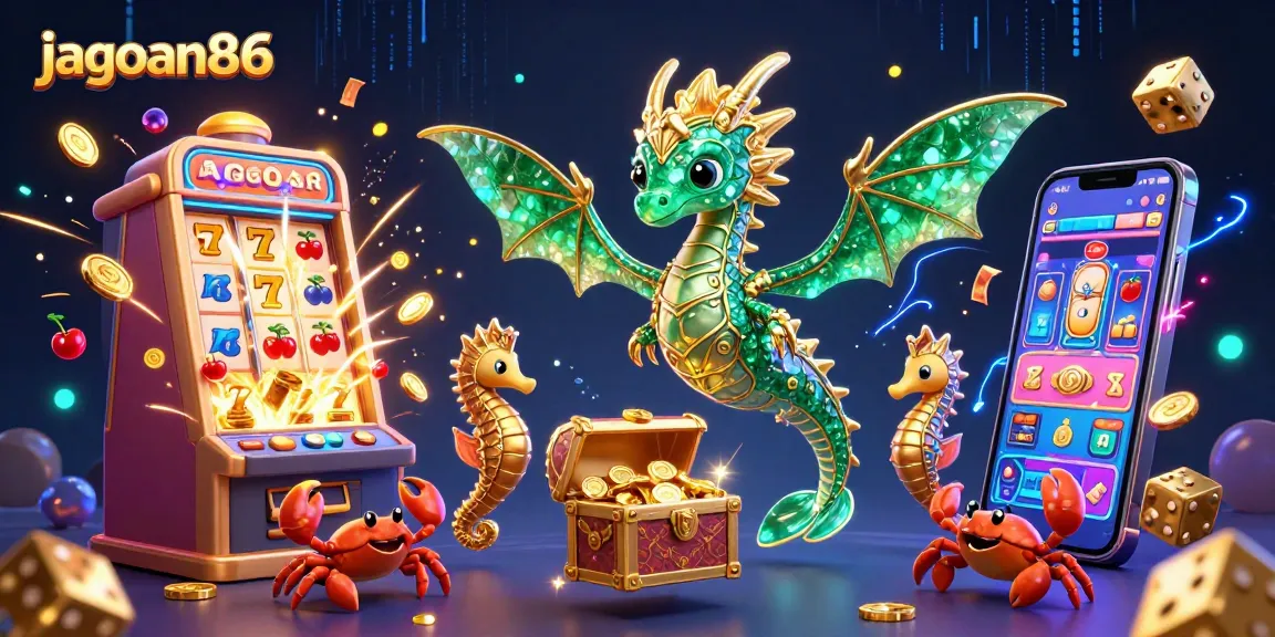 Spin the reels with the jagoan86 sea dragon enchantment amidst jackpot excitement in a vibrant casino