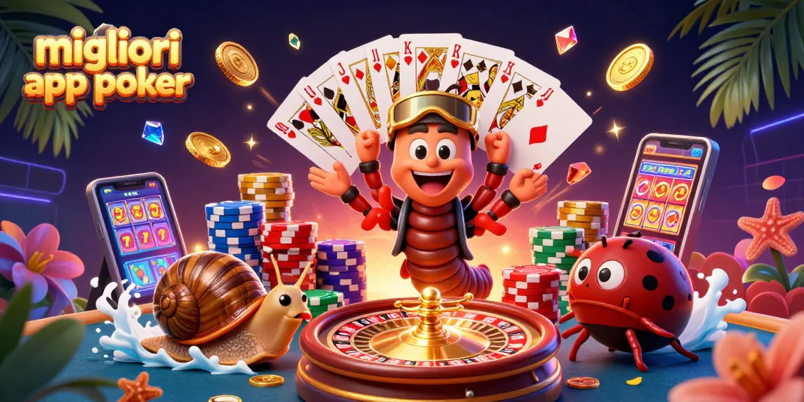 Scopri le migliori app poker per giocare con soldi veri in questo vivace e dettagliato scenario di gioco.