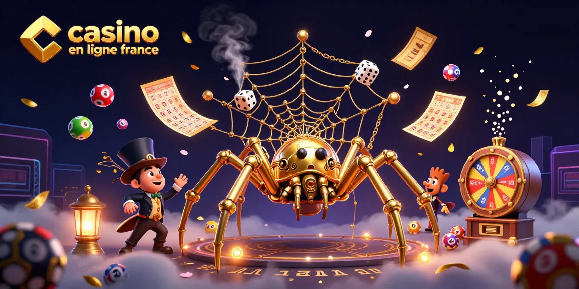 Plongez dans l'univers de casino en ligne France avec cette scène dynamique de jeux de hasard.