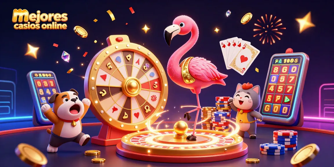 Jugadores disfrutando de los mejores casinos online con bonos atractivos y emoción.