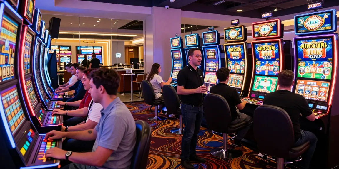 Players enjoying the excitement of the slot depo 10k experience in a lively casino setting