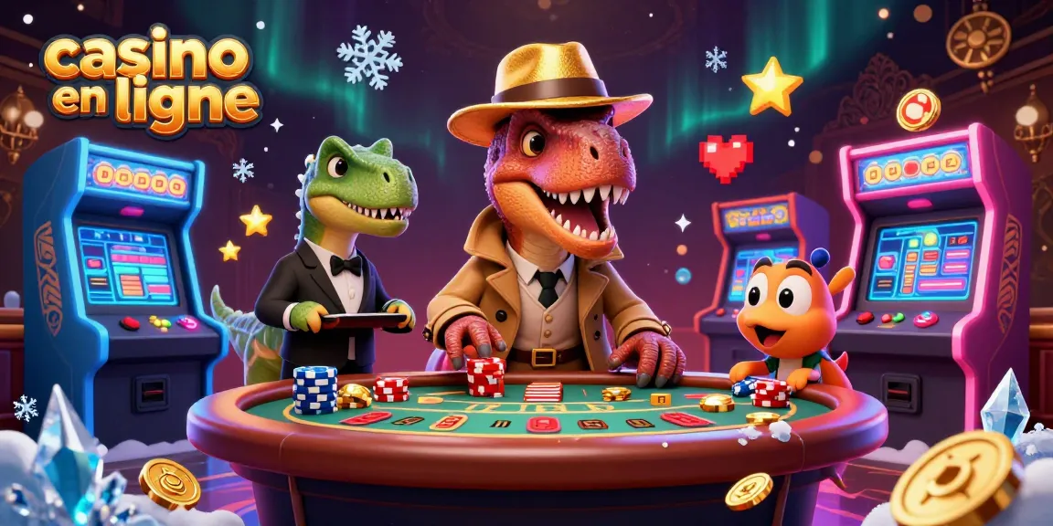 Jouez au casino en ligne avec des thèmes animaliers tout en profitant de l'excitation des jeux.