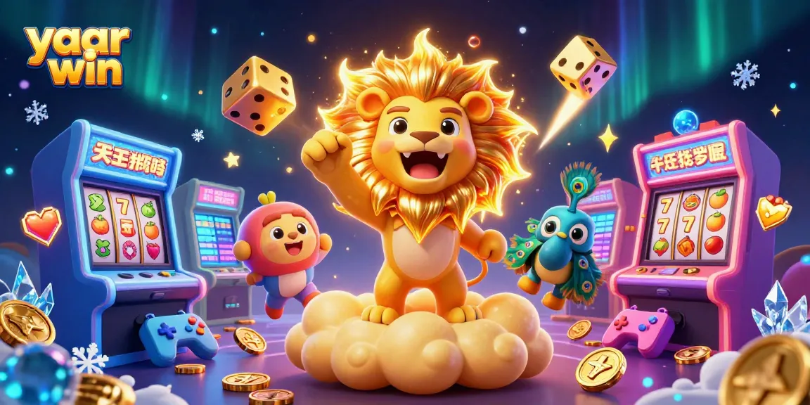Engage in thrilling casino action with yaar win, featuring vibrant characters and dynamic gaming elements.