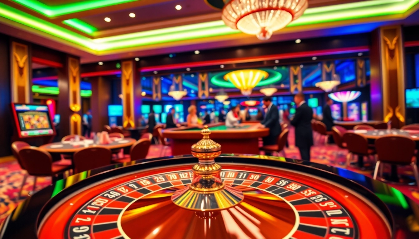 Experience the excitement at Non gamstop Casino Uk with vibrant gaming tables and lively players.